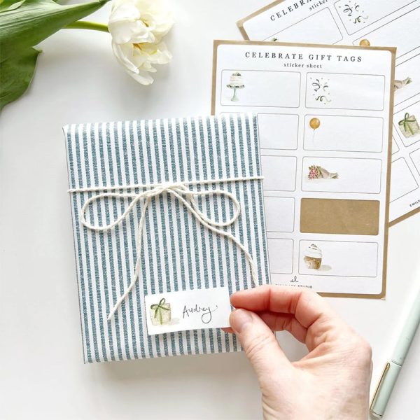 Celebrate Gift Tag Sticker Sheets For Discount - Image 5