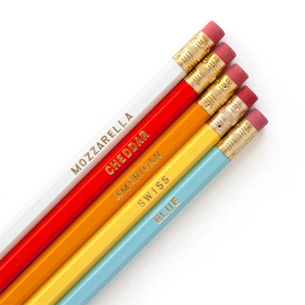 Cheesy Pencil Set For Cheap - Image 2