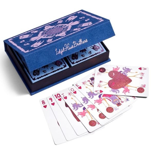 Haas Playing Cards - Blue Sale - Image 2