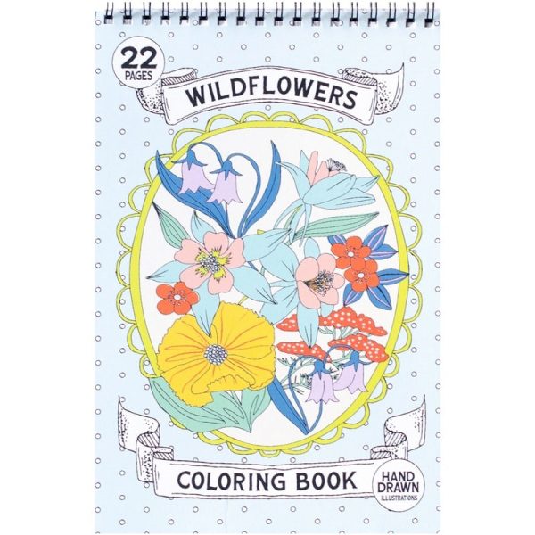 Wildflowers Premium Coloring Book Online