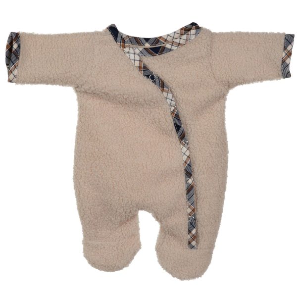 BLC C Sleeper Fleece Oatmeal & Plaid Trim fits 17  Online Hot Sale